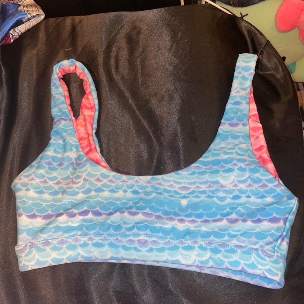 Moana bikini mermaid scales top